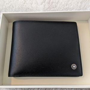 BNIB Montblanc 4810 Westside 12cc genuine leather wallet black original box